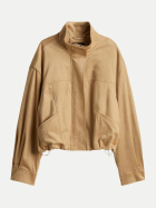 someday Blouson aus weichem Velourslederimitat Neila 20041-honey beige bei Robert Ley
