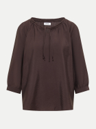 Cecil Carmen Bluse mit 3/4 Arm 17673-brown cacao bei Robert Ley