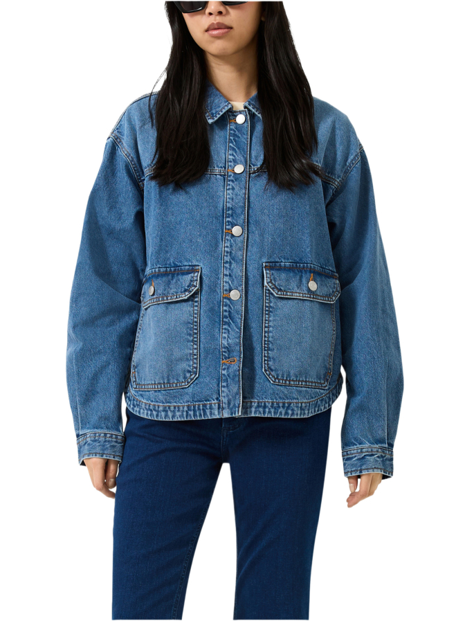 Q/S designed by Denim-Bluse bei Robert Ley