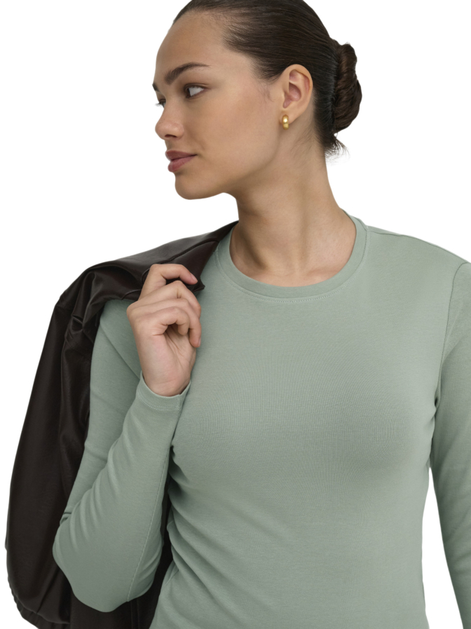 Only Langarmshirt mit Rundhals bei Robert Ley