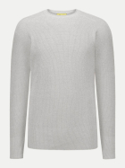FTC Cashmere Strukturierter Rippenstrickpullover 907silverstone bei Robert Ley