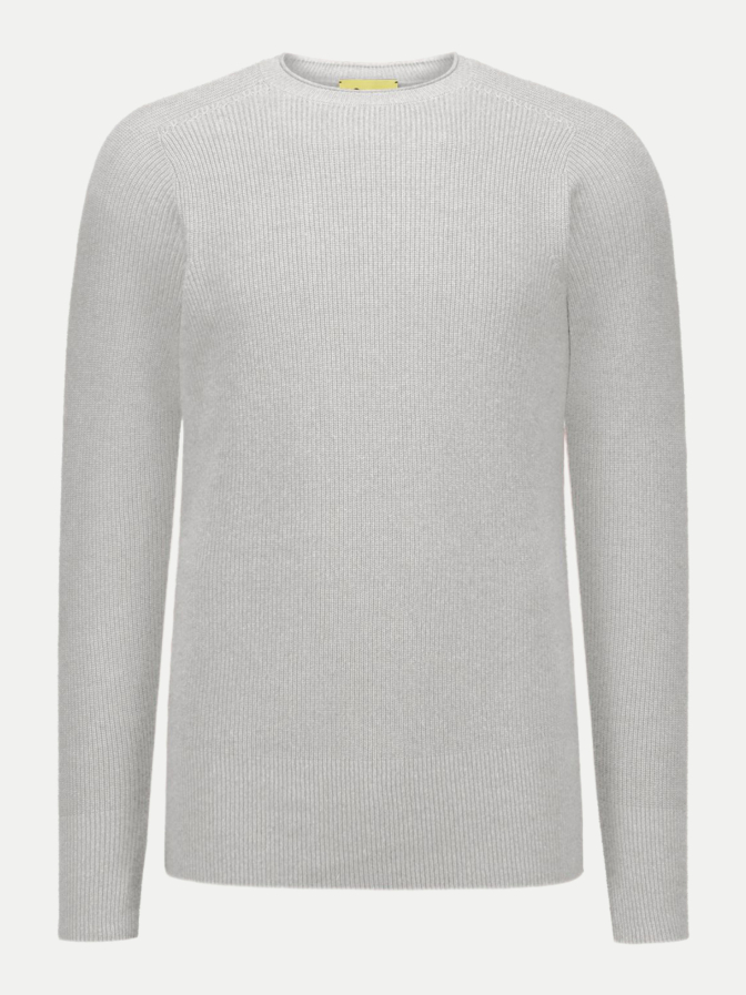 FTC Cashmere Strukturierter Rippenstrickpullover bei Robert Ley