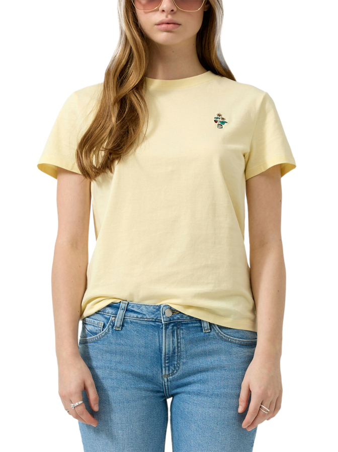 Q/S designed by T-Shirt mit Herz-Stickerei bei Robert Ley