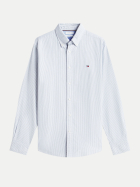 Tommy Hilfiger Regular-Fit Hemd mit Streifen 0CE-GREEN bei Robert Ley