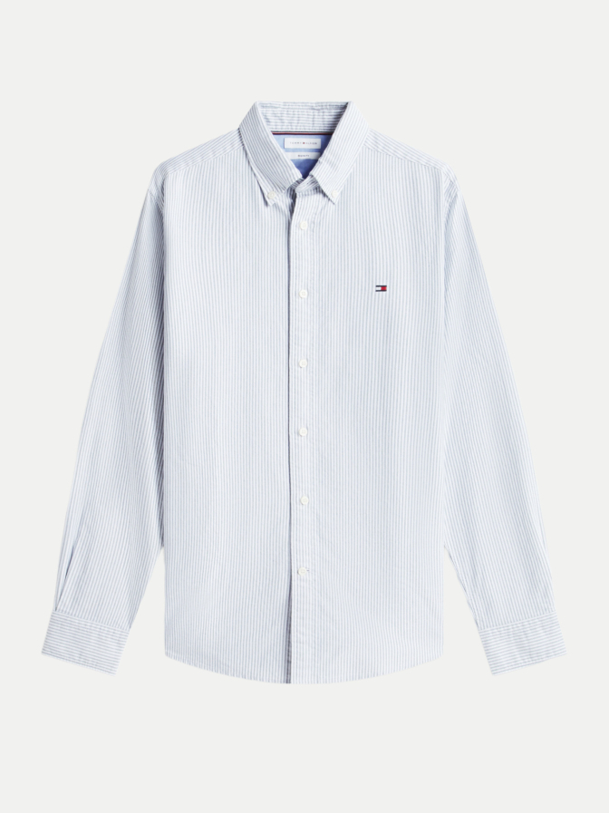 Tommy Hilfiger Regular-Fit Hemd mit Streifen bei Robert Ley