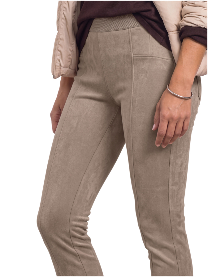 Street One Skinny-Fit Hose aus Velours bei Robert Ley