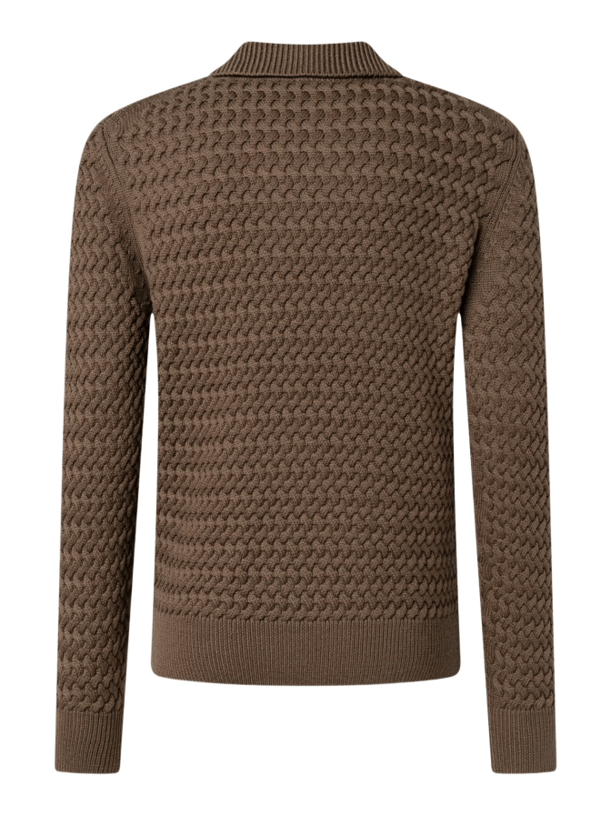 Windsor Men Wollpullover Ramiro mit Polo-Kragen bei Robert Ley