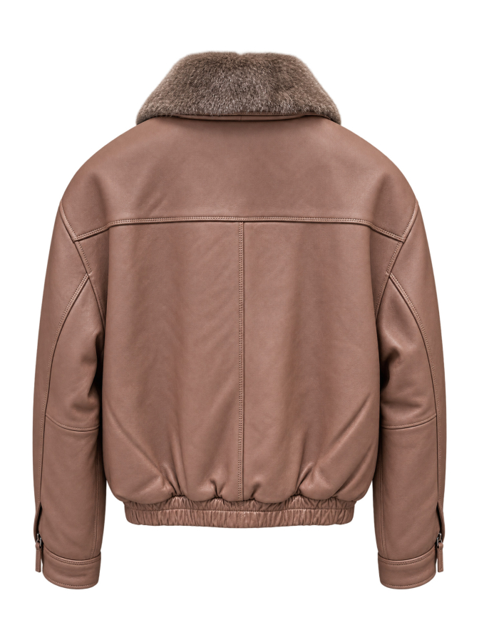 Studio AR Leder-Fliegerjacke ABIGAIL bei Robert Ley