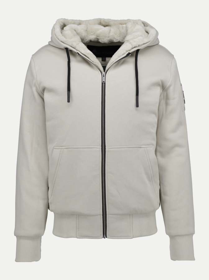 MOOSE KNUCKLES Sweatjacke Classic Bunny mit Kunstpelz bei Robert Ley