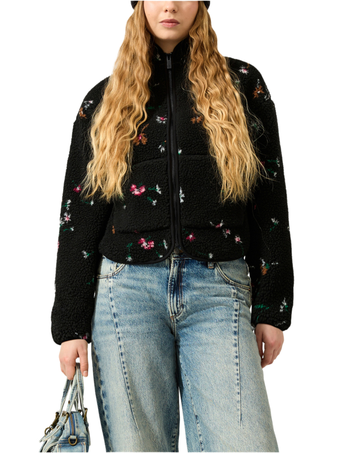 Q/S designed by Teddyjacke mit Allover-Print bei Robert Ley