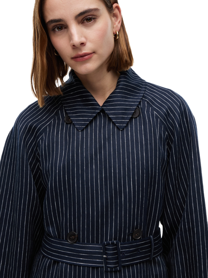 Tommy Hilfiger Trenchcoat mit Nadelstreifen bei Robert Ley