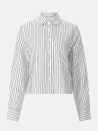 Closed Gestreifte Hemdbluse 218-Ivory bei Robert Ley