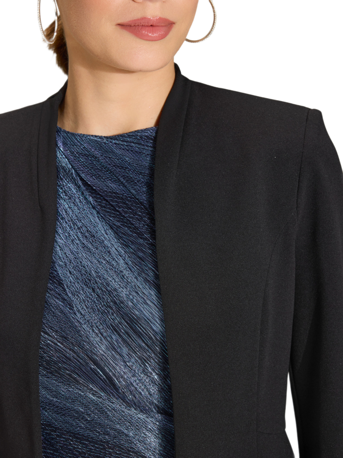 Swing Taillierte Jacke aus Jersey Crêpe bei Robert Ley