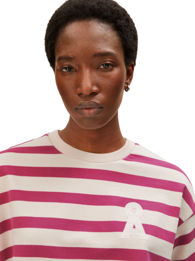 ARMEDANGELS Kurzarm-Sweater BAMIKAA STRIPE bei Robert Ley