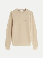 Tommy Hilfiger Pullover aus Strukturstrick ADK-BEIGE bei Robert Ley