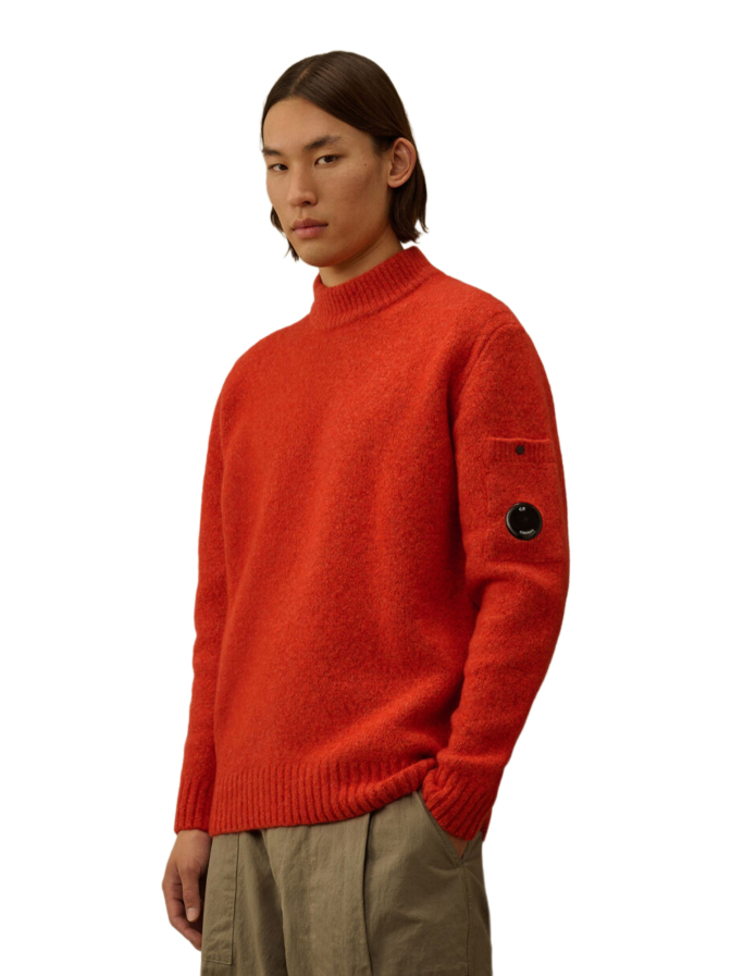 C.P. Company Mock Neck Pulli aus Lambswool bei Robert Ley