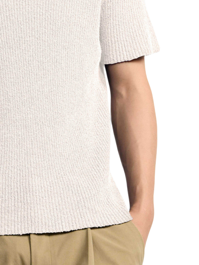 KIEFERMANN Strickpolo Curyus in Bouclé bei Robert Ley