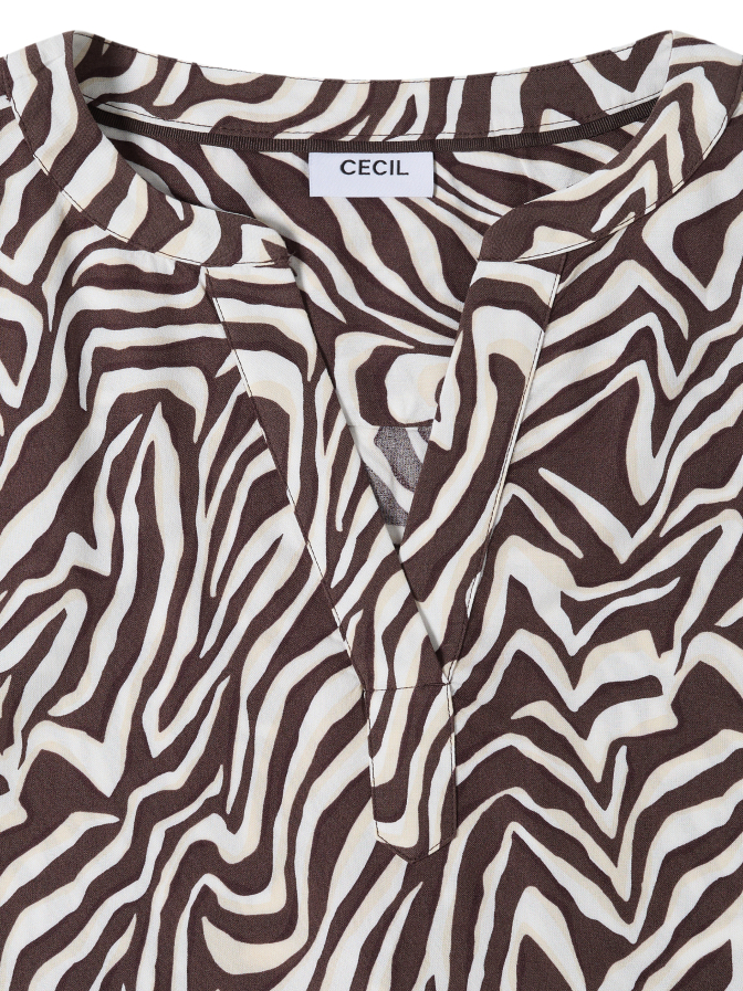 Cecil Bluse mit Zebra-Print bei Robert Ley