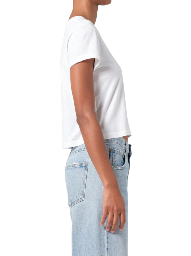 AGOLDE Adine shrunken tee bei Robert Ley