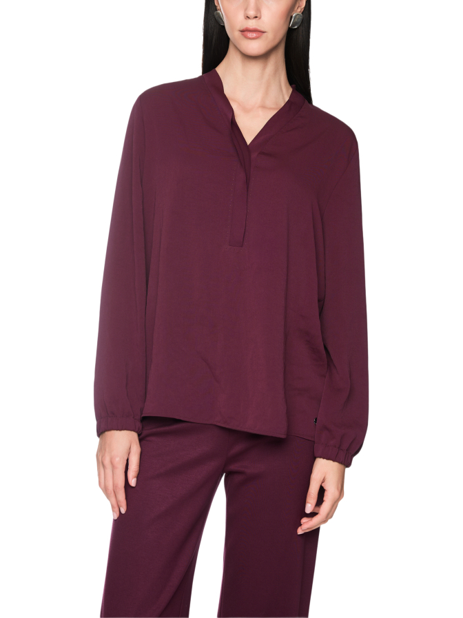 Marc Cain Bluse mit V-Ausschnitt bei Robert Ley