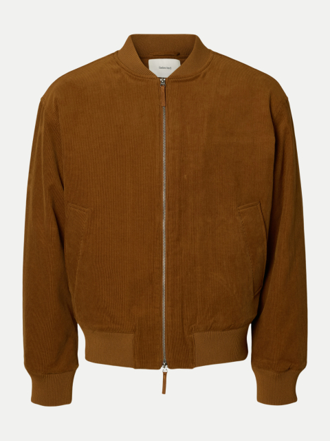SELECTED HOMME Cordjacke mit 2-Wege-Reißverschluss bei Robert Ley