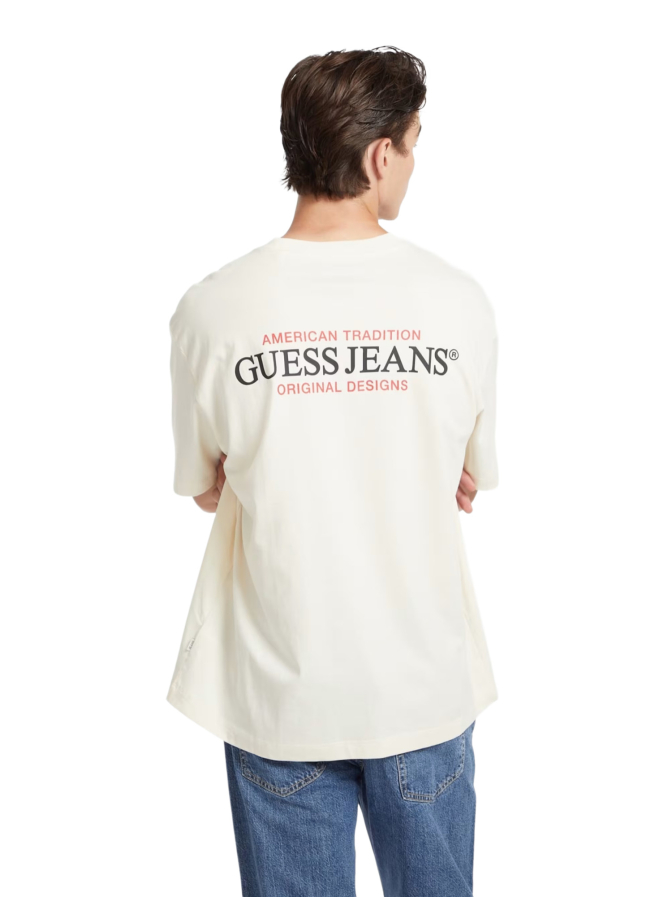 Guess T-Shirt mit Brustlogo bei Robert Ley