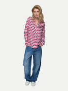 Emily Van Den Bergh Damenbluse Easy 190-pink white bei Robert Ley