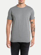Replay Basic T-Shirt 093-anthrazit bei Robert Ley