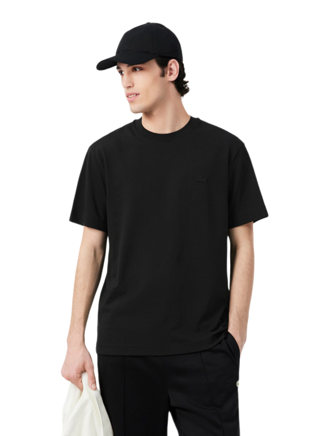 Lacoste T-Shirt aus Petit Piqué mit Pima-Baumwolle bei Robert Ley