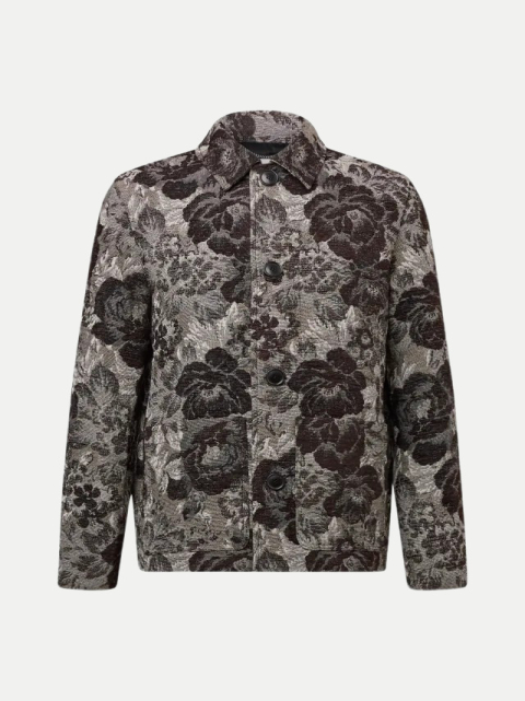Drykorn Jacke mit floralem Jacquard-Muster bei Robert Ley