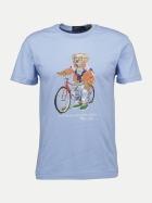 Polo Ralph Lauren T-Shirt mit Summer Bear Print 001austinblue/summ.bear bei Robert Ley
