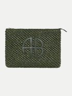 ANINE BING Portmonee Rio AYG27 military-AYG27 military green bei Robert Ley
