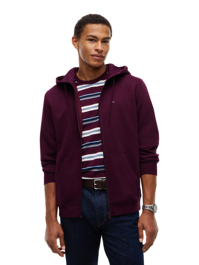 Tommy Jeans Fleece-Hoodie mit Reißverschluss bei Robert Ley
