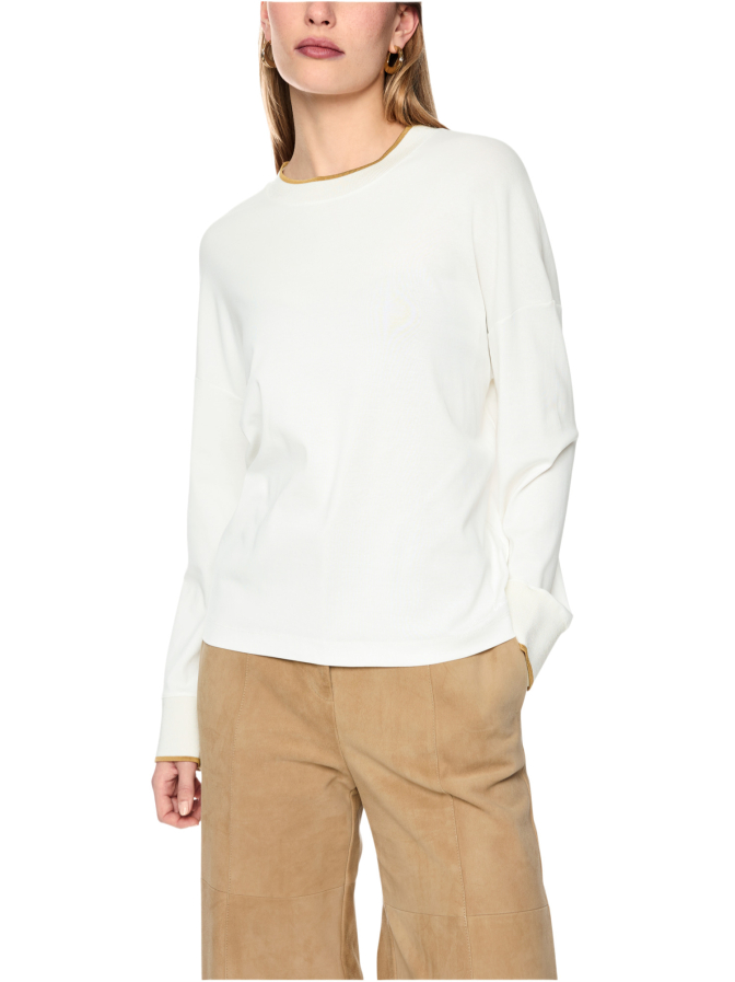 Marc Cain Langarmshirt mit Kontrastringel bei Robert Ley