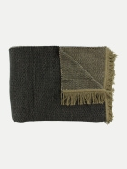 Claudi Decke Plaid Unami 150x200 cm black/brown-black/brown bei Robert Ley