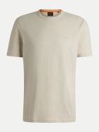 BOSS Orange T-Shirt mit Logo Tegood 271-Light Beige bei Robert Ley