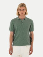 Nowadays Poloshirt in Rippstruktur 759-jade green bei Robert Ley