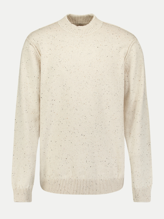 No Excess Strickpullover mit Tweed-Look bei Robert Ley