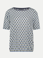 Betty Barclay Gepunktetes Shirt 8850-Blue/Green bei Robert Ley