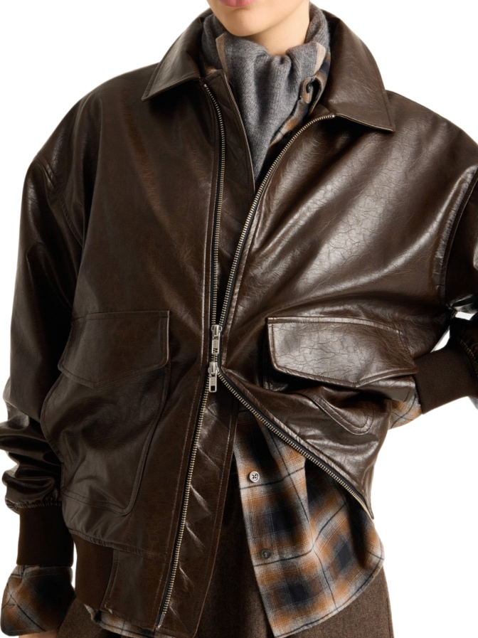 SoSue Oversized Lederjacke bei Robert Ley