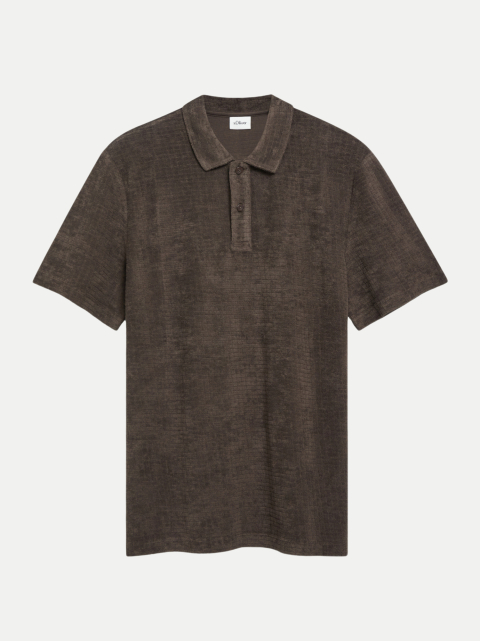 s.Oliver RED LABEL Polo-Shirt  aus Strukturfrottee bei Robert Ley