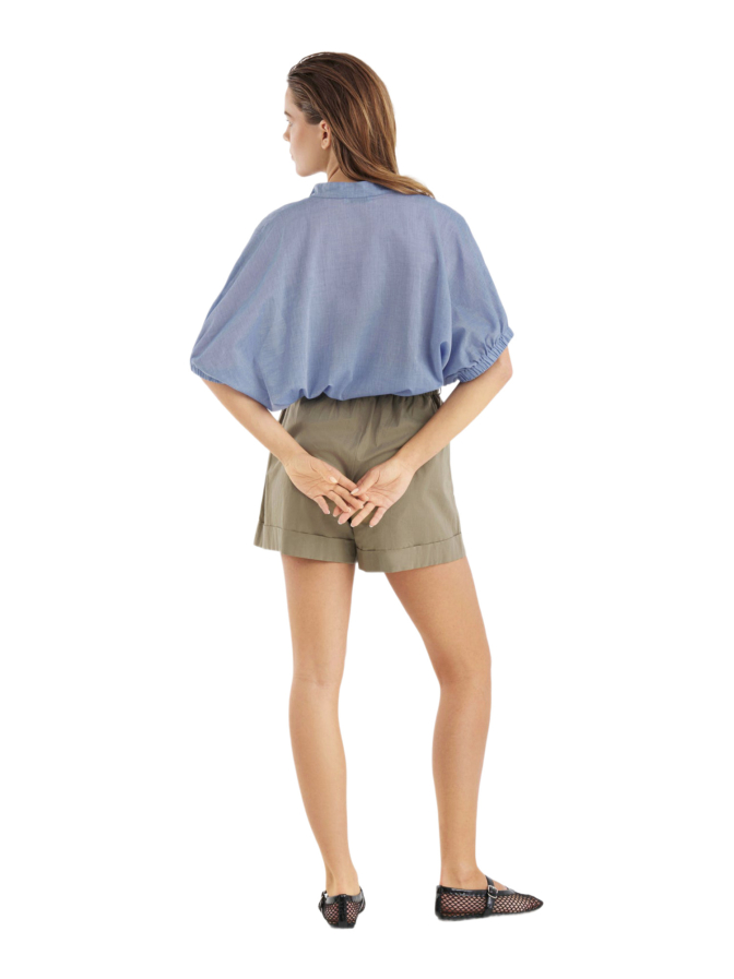 SoSue Oversized Cowboy-Button-Bluse bei Robert Ley