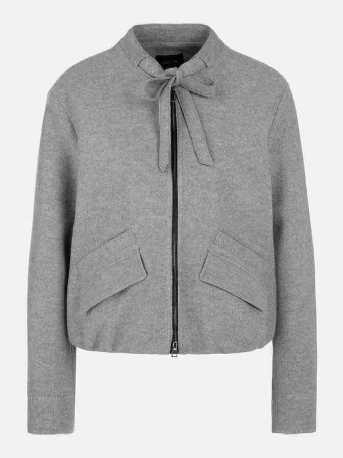 Marc Cain Schurwolljacke mit Stehkragen bei Robert Ley