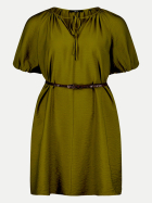 Zero Kurzarm Kleid mit V-Ausschnitt 5499-Fir Green bei Robert Ley