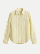 Gant Popeline Hemd mit Streifen 713-VANILLA YELLOW bei Robert Ley