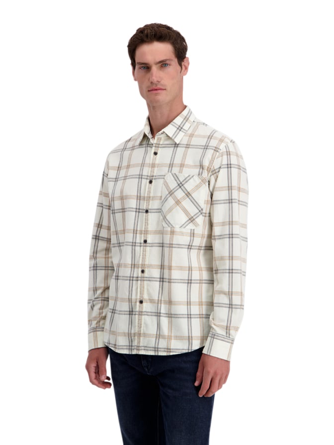 Pierre Cardin Regular-Fit Overshirt mit Karo-Muster bei Robert Ley