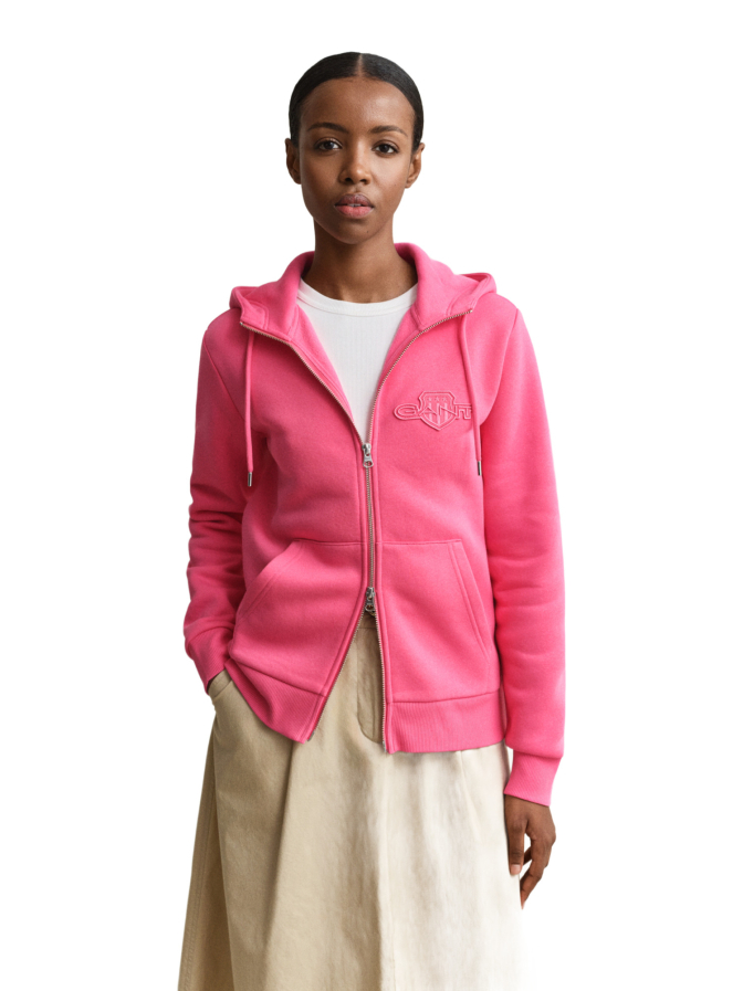 Gant Sweatshirt-Jacke mit Wappen-Logo bei Robert Ley