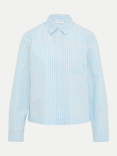Comma Casual Identity Streifenbluse mit modischer Passe bei Robert Ley