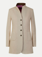 White Label Blazer aus gestricktem Wollstoff 140-beige bei Robert Ley