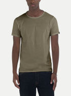 Replay Basic T-Shirt 234-dark olive bei Robert Ley